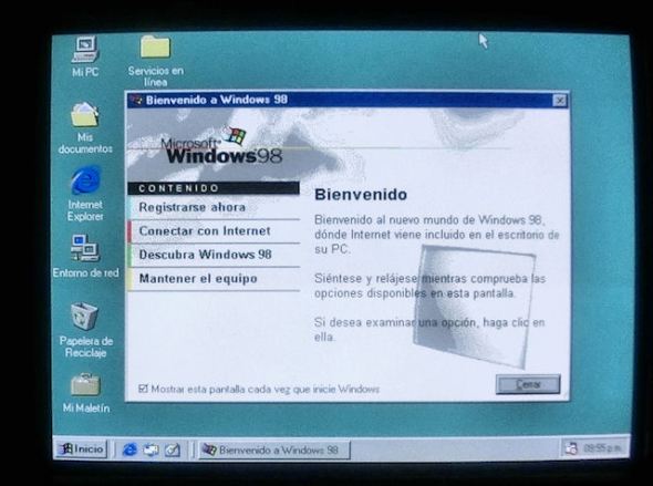 Bienvenido a Windows 98